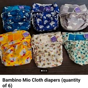 Bambino diapers (set of 6)
